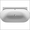 Duravit - Luv 1800x950mm Back To Wall With Two Backrest Slopes