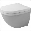 Duravit - Starck 3 DuraFix Toilet Wall-Mounted Comp Washdown