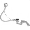 Duravit - D-Code Cable-Driven Waste & Overflow For Outlet Sidewise