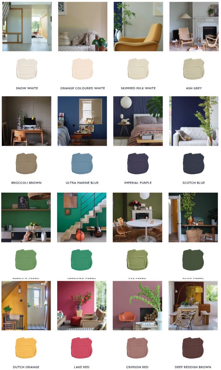 Farrow And Ball Paint Chart Online