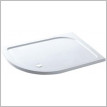 Eastbrook - Volente 900 x 700mm LH Offset Quadrant ABS Stone Resin Tray