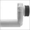 Duravit - Siphon With Syphonic Action Horizontal Outlet 1-4 Ltr Flush