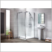 Frontline - Aquaglass Intro 700mm Pivot Door/700mm Sq Shower Tray Pack
