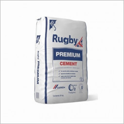 Rugby Premium Cement - Waterproof Bag 25kg