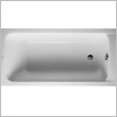 Duravit - D-Code Bathtub 1500x750mm Outlet In Foot Area Incl Feet